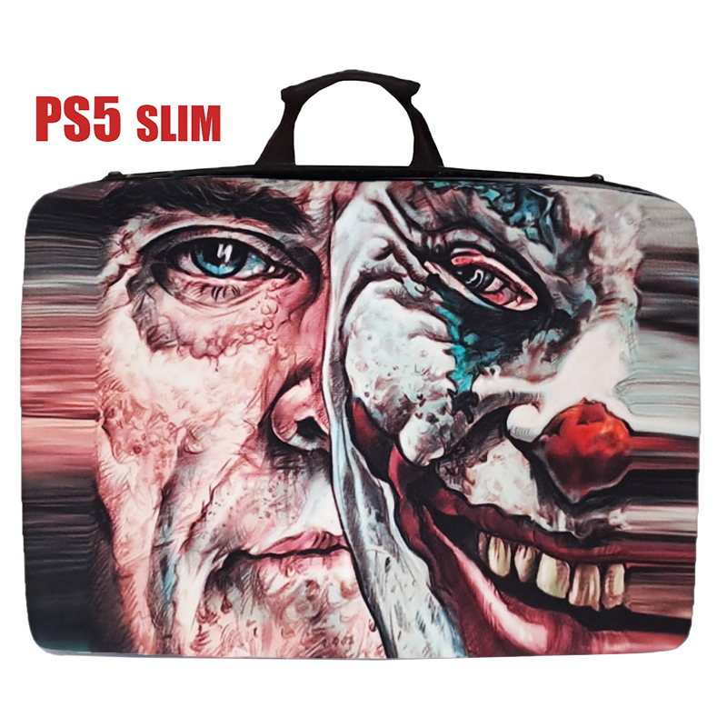 کیف حمل کنسول PS5 اسلیم طرح جوکر joker - Image 4