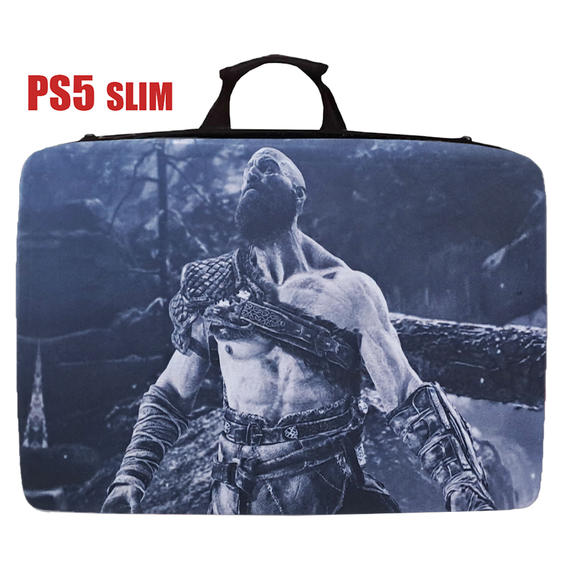 کیف حمل کنسول PS5 اسلیم طرح god of war - Image 4