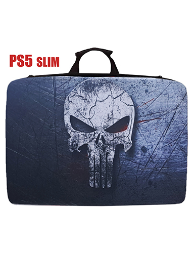 کیف حمل کنسول PS5 اسلیم طرح جمجمه skull