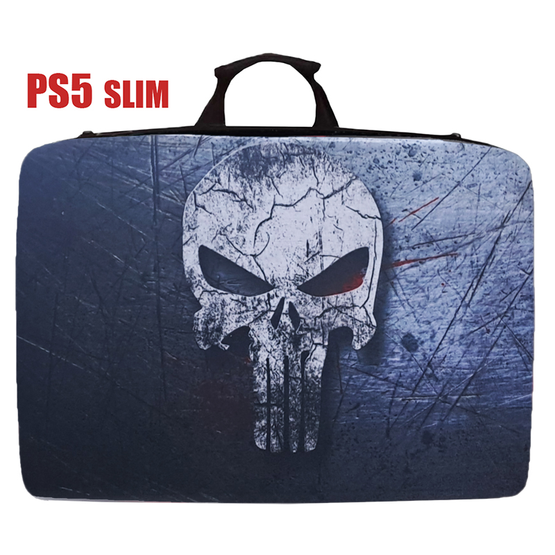 کیف حمل کنسول PS5 اسلیم طرح جمجمه skull - Image 4