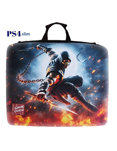 کیف حمل کنسول PS4 طرح مورتال کمبت mortal kombat