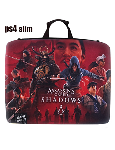 کیف حمل کنسول PS4 طرح Assassins Creed Shadows