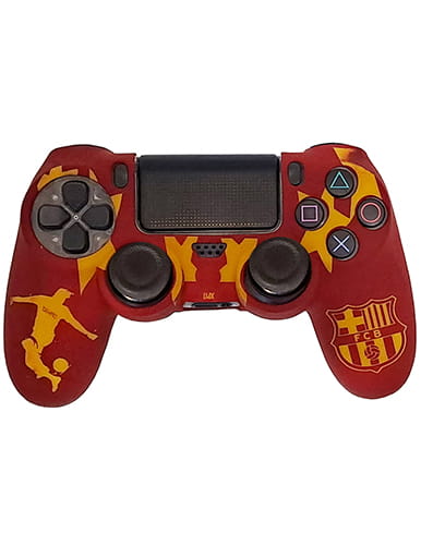 روکش دسته PS4 طرح بارسا قرمز