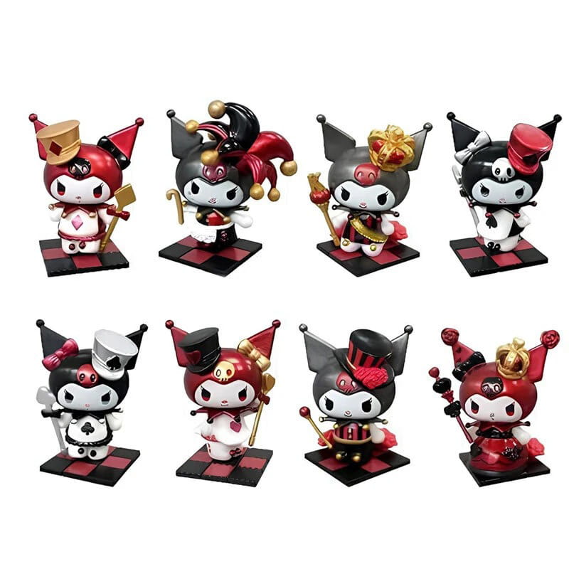 فیگور کرومی Kuromi کد 2059 پک 8 عددی - Image 3