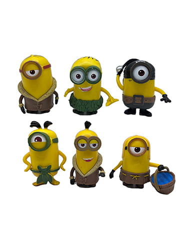 فیگور مینیون ها Minions کد 1284 پک 6 عددی