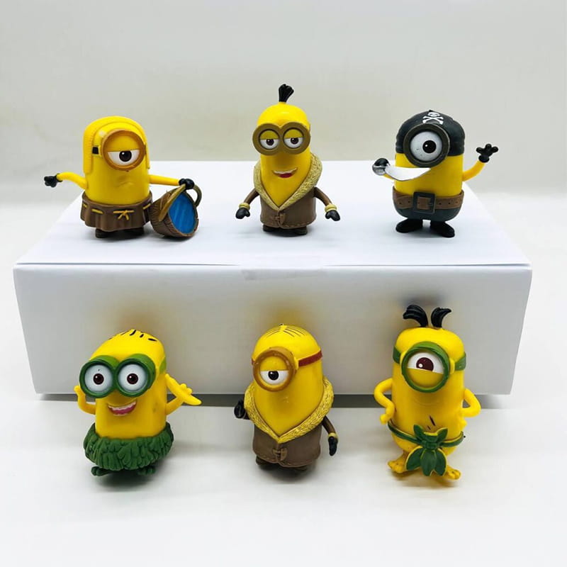 فیگور مینیون ها Minions کد 1284 پک 6 عددی - Image 2