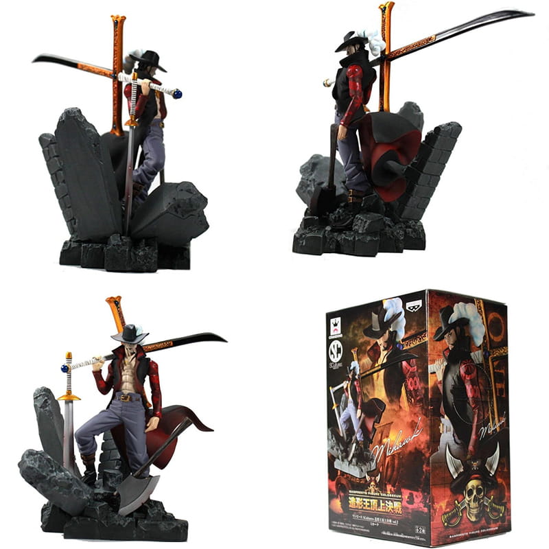 فیگور وان پیس Banpresto طرح One Piece Dracule Mihawk کد 1204 - Image 4
