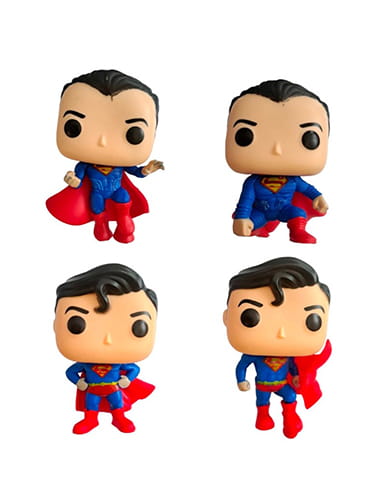 فانکو پاپ سوپرمن Superman ست 4 عددی