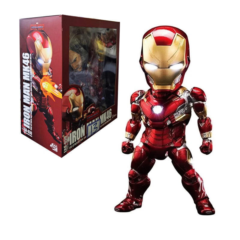 اکشن فیگور Beast Kingdom طرح Iron Man Eaa-030 Civil War Mk 46 - Image 2
