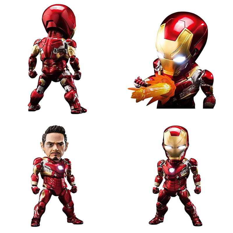 اکشن فیگور Beast Kingdom طرح Iron Man Eaa-030 Civil War Mk 46 - Image 3
