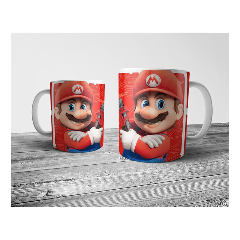 ماگ گیمینگ سرامیکی طرح سوپر ماریو super mario - Image 3