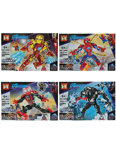 لگو ابرقهرمانان Super Heroes Avengers کد MG1190 ست 4 عددی