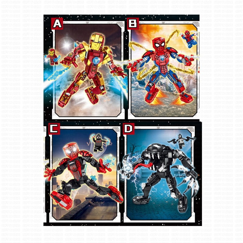 لگو ابرقهرمانان Super Heroes Avengers کد MG1190 ست 4 عددی - Image 5