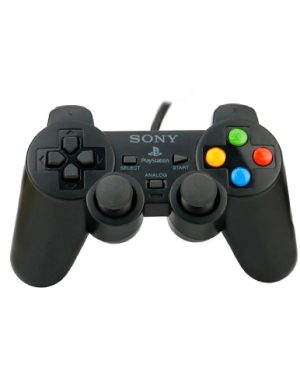 خرید دسته بازی Sony PS2 دکمه رنگی سیم دار