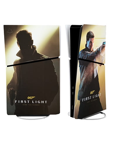 برچسب کنسول PS5 SLIM (GO) طرح FIRST LIGHT 007