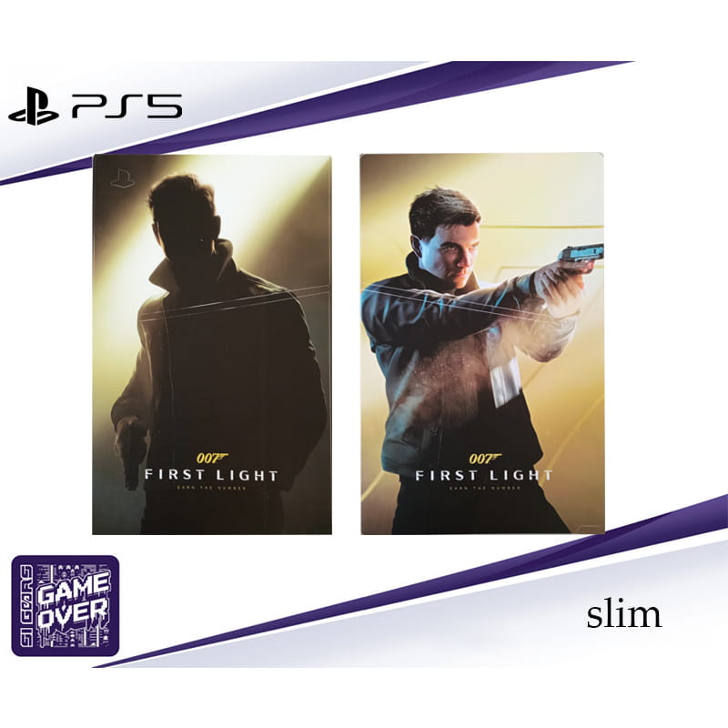 برچسب کنسول PS5 SLIM (GO) طرح FIRST LIGHT 007 - Image 3