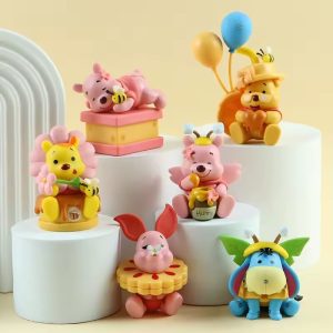 فیگور وینی پو Winnie the pooh کد 2146 بسته 6 عددی