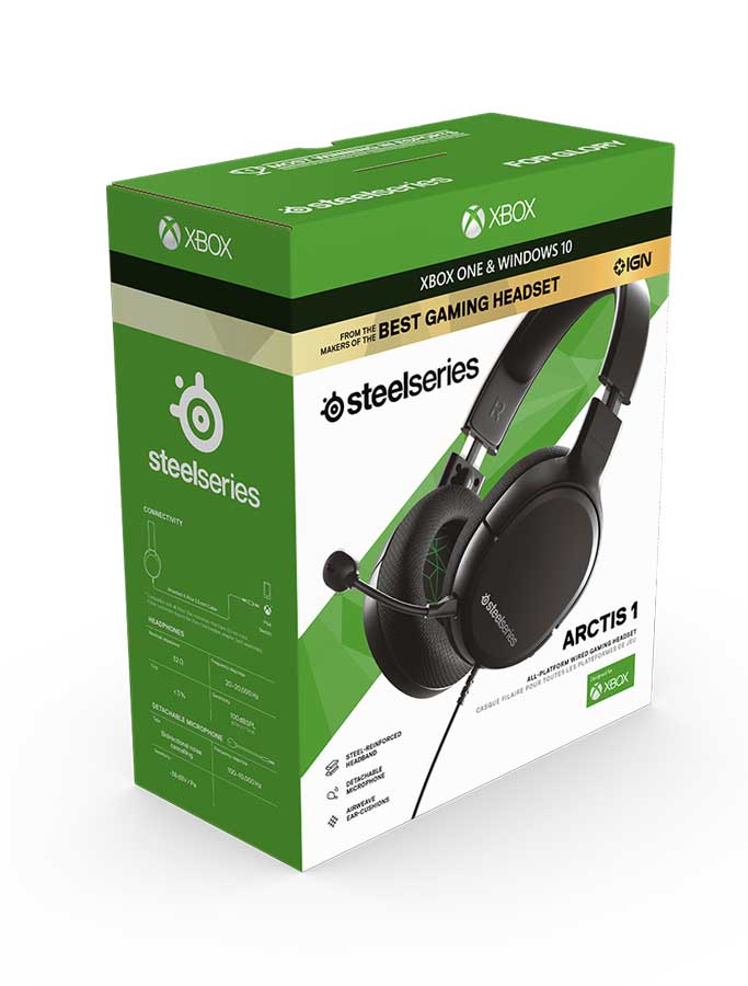 هدست گیمینگ استیل سریز مدل SteelSeries Arctis 1 Xbox - Image 2