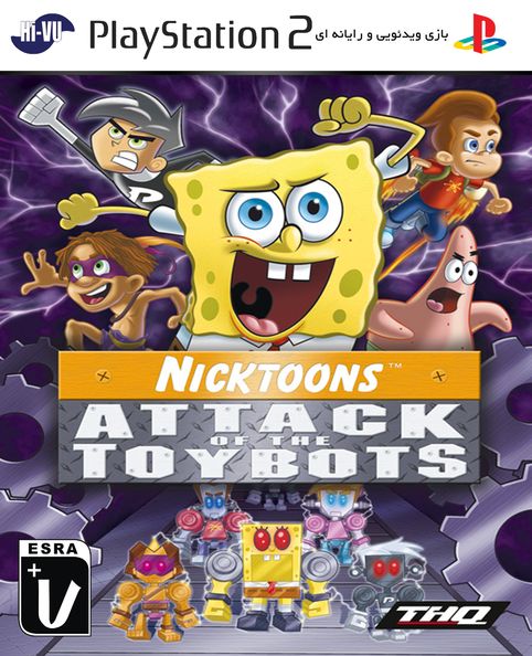 NICKTOONS ATTACK OF THE TOYBOTS PS2