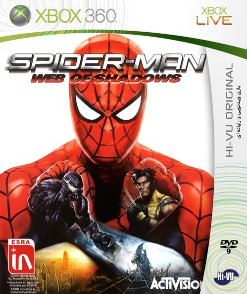 SPIDERMAN WEB OF SHODOWS XBOX 360
