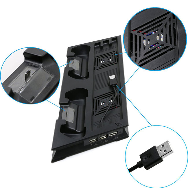 استند و شارژر پلی استیشن 4 پرو PS4 Pro Stand - Image 3