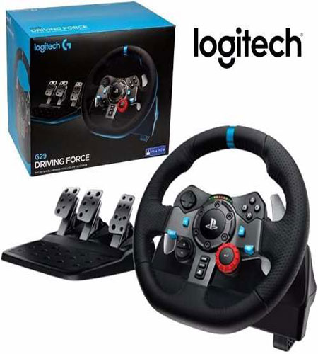 فرمان بازی پلی استیشن 4 لاجیتک مدل G29 Driving Force - Image 3