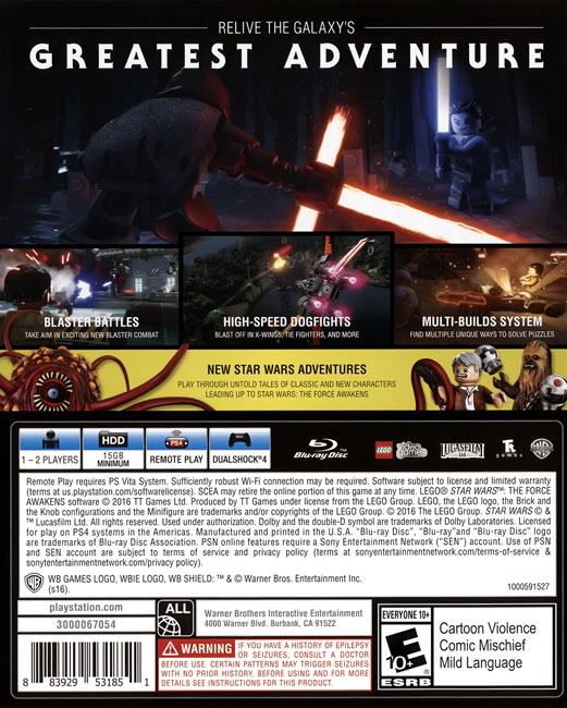 بازی پلی 4 LEGO Star Wars The Force Awakens - Image 2