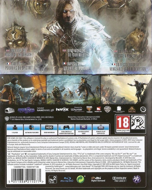 خرید بازی Shadow Of Mordor - Image 2