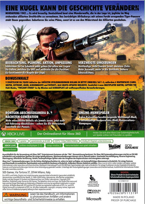 بازی Sniper Elite 3 Ultimate Edition - Image 2